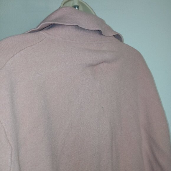 UGC Paprika  Soft Pink Long Sweater Duster with pockets size 24/26 - Picture 5 of 12
